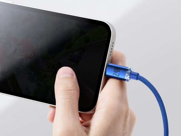 کابل لایتنینگ 2 متری بیسوس Baseus CAJY0000101 Crystal Shine 2m Lightning Cable - تصویر 34