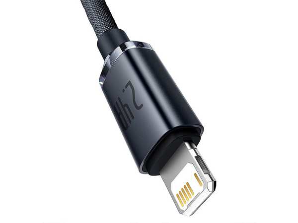 کابل لایتنینگ 2 متری بیسوس Baseus CAJY0000101 Crystal Shine 2m Lightning Cable - تصویر 5