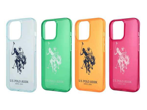 قاب محافظ رنگی شفاف آیفون 13 پرو طرح پولو CG Mobile iphone 13 Pro Hard Case Polo844440NC7191