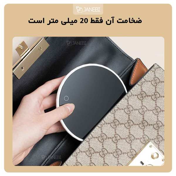 زیر لیوانی حرارتی شیائومی Xiaomi Lexiu Rosou ZS1 Thermostat Coaster 55 Degree Constant Temperature - تصویر 14