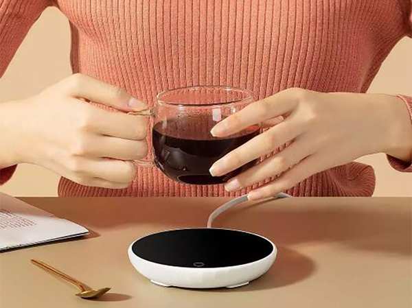 زیر لیوانی حرارتی شیائومی Xiaomi Lexiu Rosou ZS1 Thermostat Coaster 55 Degree Constant Temperature - تصویر 4