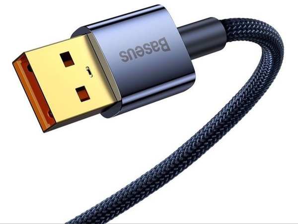 کابل سوپر فستشارژ یو اس بی به تایپ سی 100 واتی یک متری بیسوس CATS000201 - تصویر 3