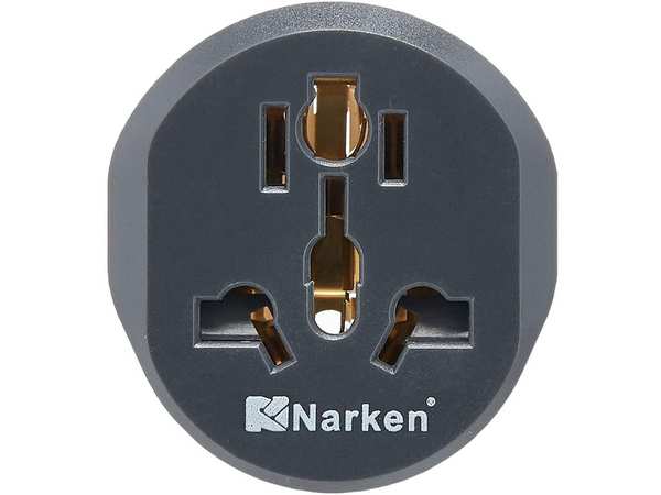 تبدیل ۳ به ۲ نارکن Narken NK-605K2 16A 250V 3 To 2 Adapter