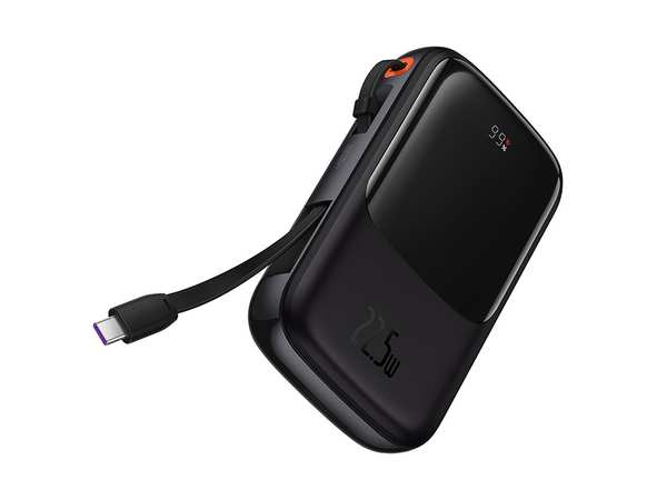 پاوربانک شارژر سریع 22.5 وات به همراه کابل تایپسی 0.5 متری 10000 بیسوس Baseus Qpow Pro Fast Charge Power Bank PPQD020101 - تصویر 17