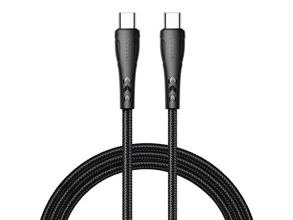 کابل تایپسی به تایپسی 60 واتی شارژ سریع و انتقال دیتا مک دودو Mcdodo CA-7641 Type-C to Type-C Fast Charging Data Cable 1.2m 60w PD QC4.0