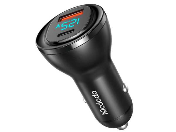 شارژر فندکی فست شارژ ماشین تایپسی 95 وات مکدودو CC-5670