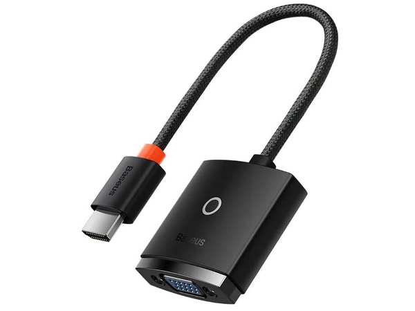 مبدل اچ‌دی‌ام‌آی به وی‌جی‌آی/پورت صدا/پورت میکرو یواس‌بی بیسوس Baseus Hub Lite Series Adapter WKQX010101