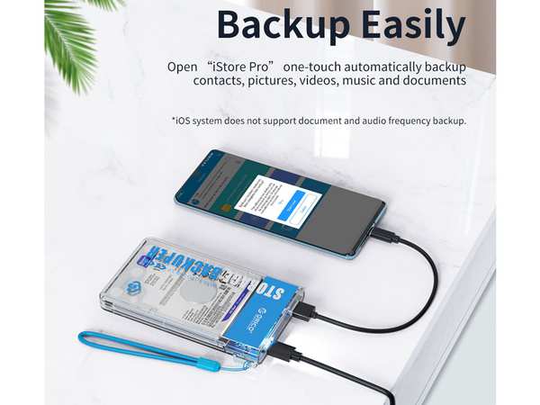 مبدل پشتیبان گیر 2.5 اینچ اوریکو ORICO BA2110 Backuper - تصویر 12