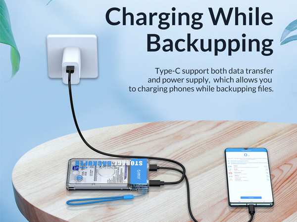 مبدل پشتیبان گیر 2.5 اینچ اوریکو ORICO BA2110 Backuper - تصویر 9