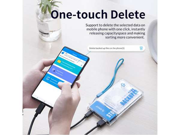 مبدل پشتیبان گیر 2.5 اینچ اوریکو ORICO BA2110 Backuper - تصویر 10