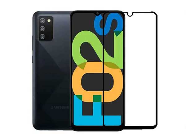 محافظ صفحه نمایش شیشه ای سامسونگ Full Glue Samsung Galaxy F02s Glass