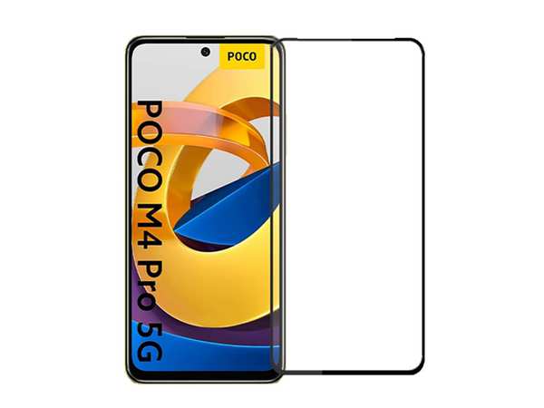 محافظ صفحه نمایش شیشه ای شیائومی Full Glue Xiaomi Poco M4 Pro 5G Glass