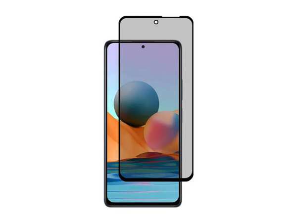محافظ صفحه نمایش شیشه ای حریم شخصی شیائومی Xiaomi Redmi Note 10 Pro/10 Pro Max Privacy Glass
