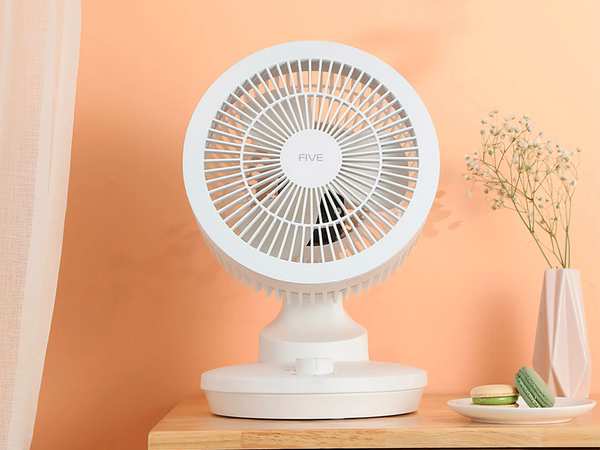 پنکه رومیزی شیائومی با قابلیت چرخش 120 درجه چپ و راست Xiaomi FIVE YSDFS001XD Air Circulation Fan-Desk Fan - تصویر 11