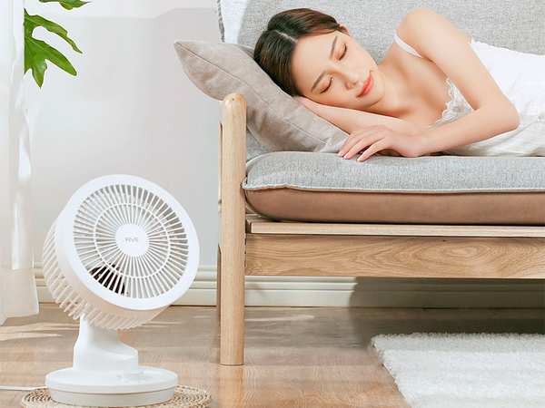 پنکه رومیزی شیائومی با قابلیت چرخش 120 درجه چپ و راست Xiaomi FIVE YSDFS001XD Air Circulation Fan-Desk Fan - تصویر 12