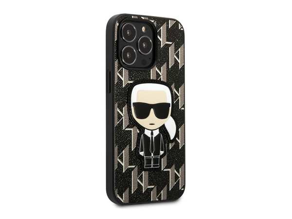 قاب چرمی آیفون 13 پرو طرح کارل برجسته CG Mobile iphone 13 Pro Karl Lagerfeld Leather Case - تصویر 11