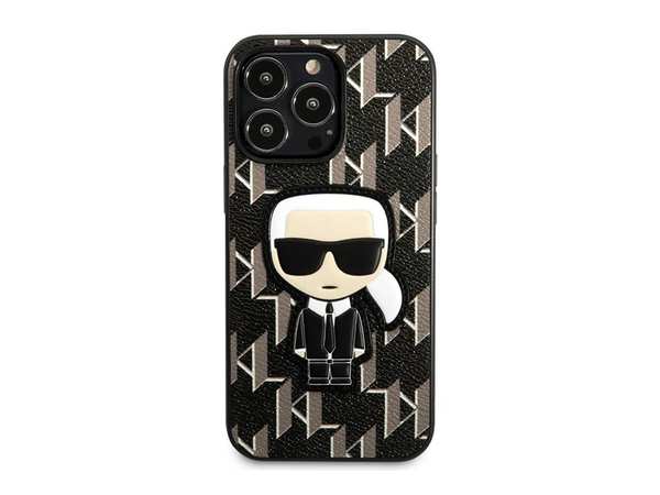 قاب چرمی آیفون 13 پرو طرح کارل برجسته CG Mobile iphone 13 Pro Karl Lagerfeld Leather Case - تصویر 13