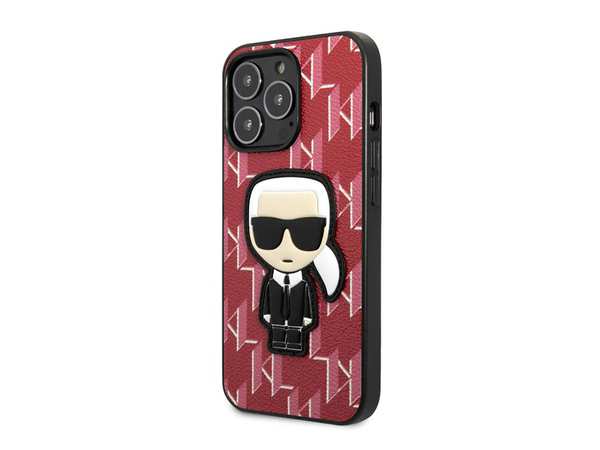 قاب چرمی آیفون 13 پرو طرح کارل برجسته CG Mobile iphone 13 Pro Karl Lagerfeld Leather Case - تصویر 14