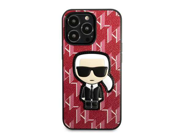 قاب چرمی آیفون 13 پرو طرح کارل برجسته CG Mobile iphone 13 Pro Karl Lagerfeld Leather Case - تصویر 15