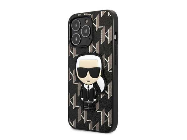 قاب چرمی آیفون 13 پرو طرح کارل برجسته CG Mobile iphone 13 Pro Karl Lagerfeld Leather Case - تصویر 8