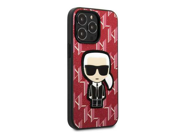 قاب چرمی آیفون 13 پرو طرح کارل برجسته CG Mobile iphone 13 Pro Karl Lagerfeld Leather Case - تصویر 9