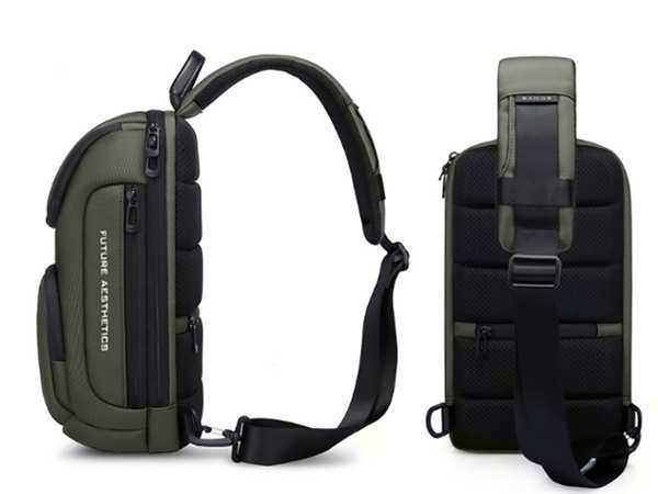 کوله تک بند بنج Bange BG-7565 Men Cloth Crossbody Chest Bag - تصویر 14