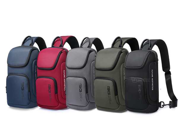 کوله تک بند بنج Bange BG-7565 Men Cloth Crossbody Chest Bag - تصویر 3