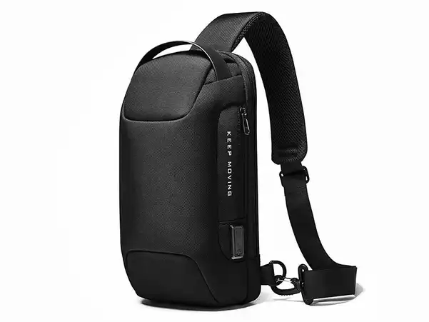 کوله کراس بادی تک بند ضد سرقت دارای پورت USB بنج  BANGE BG-22085 Sling Chest Bag USB External Charging Port842991NC6594