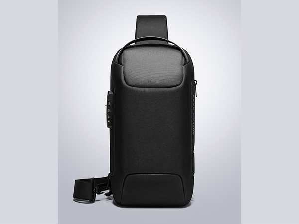 کوله کراس بادی تک بند ضد سرقت دارای پورت USB بنج BANGE BG-22085 Sling Chest Bag USB External Charging Port - تصویر 12