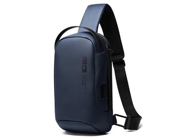 کوله تک بند حرفه ای ضد آب دارای USB بنج BANGE BG-7221 Men Bag Casual Business Messenger Cloth Bag - تصویر 25
