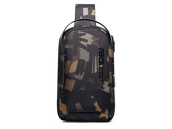 کوله تک بند حرفه ای ضد آب دارای USB بنج BANGE BG-7221 Men Bag Casual Business Messenger Cloth Bag - تصویر 26