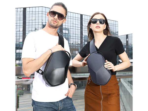 کوله تک بند منشوری با ظرفیت 7.9 اینچ دارای پورت USB بنج BANGE BG-7213 PRISM CROSSBODY BAG - تصویر 14