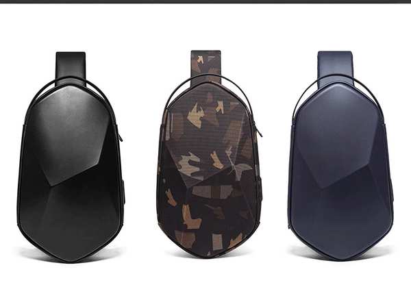 کوله تک بند منشوری با ظرفیت 7.9 اینچ دارای پورت USB بنج BANGE BG-7213 PRISM CROSSBODY BAG - تصویر 24
