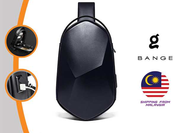 کوله تک بند منشوری با ظرفیت 7.9 اینچ دارای پورت USB بنج BANGE BG-7213 PRISM CROSSBODY BAG - تصویر 9