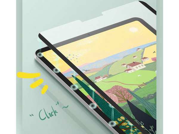 محافظ صفحه نمایش اپل آیپد پرو 11 اینچ و آیپد ایر 4/ 5 10.9 اینچ بیسوس Baseus Full Coverage ipad pro 11 Inch AIR 5 / 4 10.9 Inch SGZM020302 - تصویر 13
