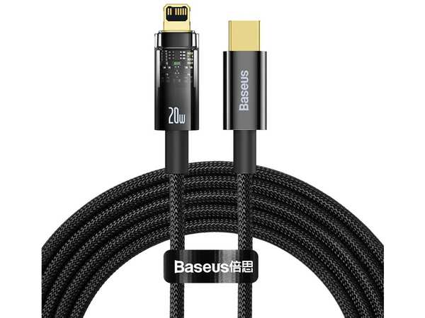 کابل شارژ تایپسی به لایتنینگ 20 وات بیسوس Baseus Lightning Cable 2m CATS000101