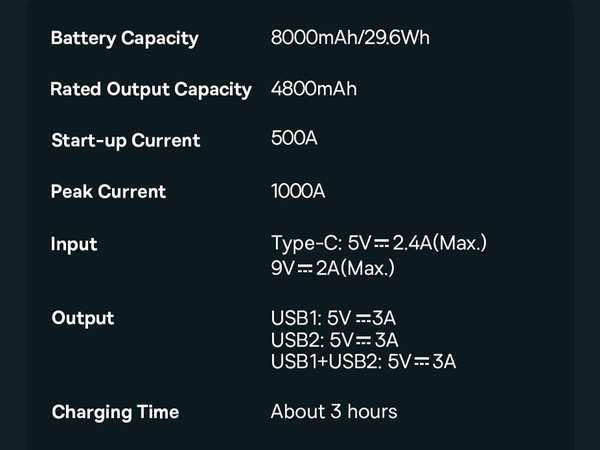 جامپاستارتر، کمپرسورباد و پاوربانک 8000 فوق انرژی خودرو بیسوس Baseus super energy 2-in-1 jump starter 1000A BS-CH003 CGCN000001 - تصویر 17