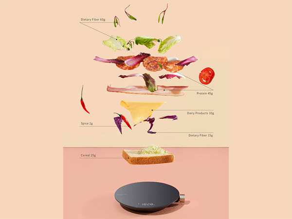 ترازوی آشپزخانه هوشمند شیائومی Xiaomi HOTO Monkey Smart Kitchen Scale QWCFC001 - تصویر 5