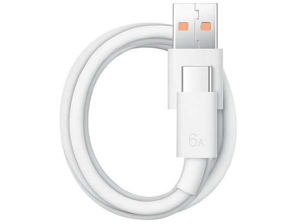 کابل سوپر فست شارژ یو اس بی به تایپ سی 66 وات هوآوی HUAWEI 6A Data Cable 1M USB-A to USB-C