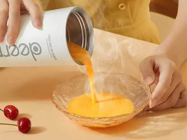 مخلوط کن قابل حمل شارژی شیائومی Xiaomi DEM-NU90 Deerma Portable Mini Juice Blender - تصویر 13