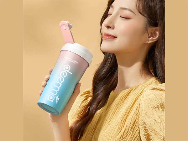 مخلوط کن قابل حمل شارژی شیائومی Xiaomi DEM-NU90 Deerma Portable Mini Juice Blender - تصویر 14