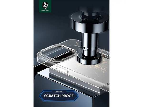 قاب شیشه ای آیفون 14 پلاس گرین Green iphone 14 Plus Delgado PC Case GNDPC14MCL - تصویر 2