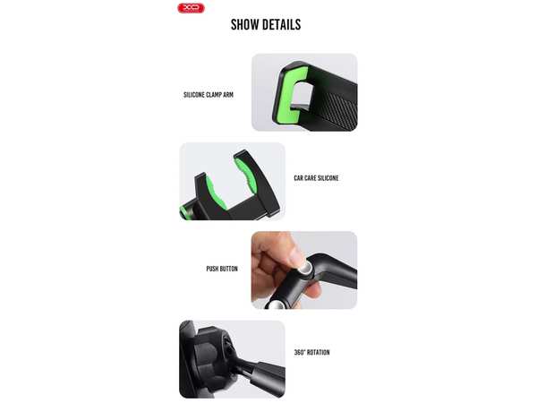هولدر آینه وسط خودرو ایکس او XO C107 Car Rearview Mirror Bracket Holder - تصویر 2
