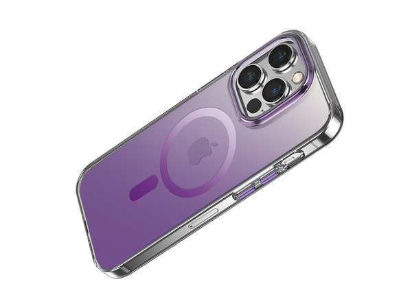 قاب رنگین کمانی مگ سیف آیفون 14 پرو گرین Green iphone 14 Pro Rainbow Magsafe Case - تصویر 4