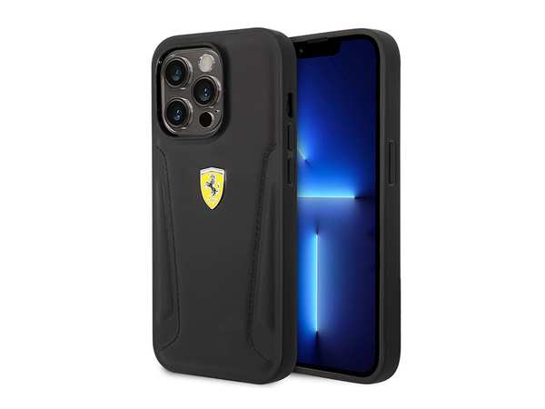 قاب چرمی آیفون 14 پرو طرح فراری CG Mobile iphone 14 Pro Ferrari Leather Case