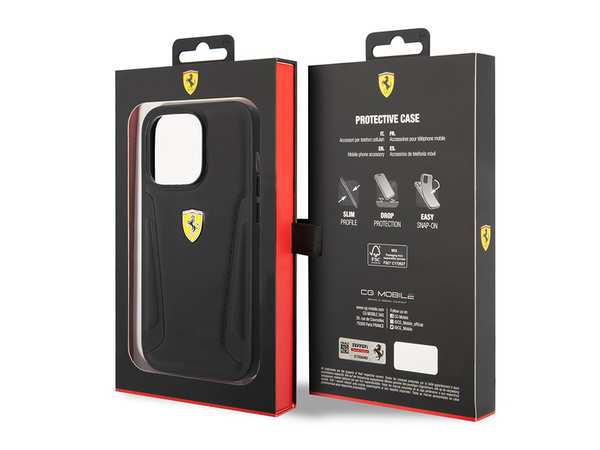 قاب چرمی آیفون 14 پرو طرح فراری CG Mobile iphone 14 Pro Ferrari Leather Case - تصویر 13