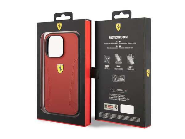 قاب چرمی آیفون 14 پرو طرح فراری CG Mobile iphone 14 Pro Ferrari Leather Case - تصویر 18