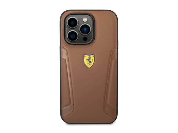 قاب چرمی آیفون 14 پرو طرح فراری CG Mobile iphone 14 Pro Ferrari Leather Case - تصویر 2