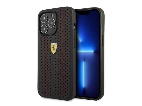 قاب چرمی آیفون 14 پرو طرح فراری CG Mobile iphone 14 Pro Ferrari Leather Case843107NC6631