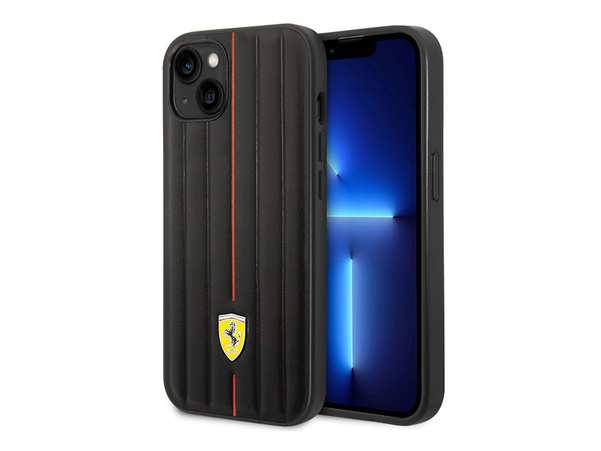 قاب چرمی آیفون 14 پلاس طرح فراری CG Mobile iphone 14 Plus Ferrari Leather Case843017NC6620